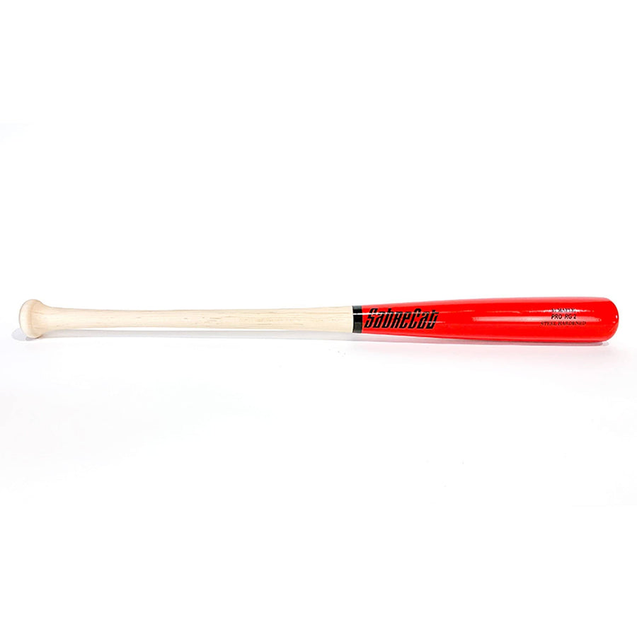 SabreCat Playing Bats Natural (uncoated) | Red | Black / 31" / (-2) SabreCat RG2 Wood Bat | 31" (-2) | Maple