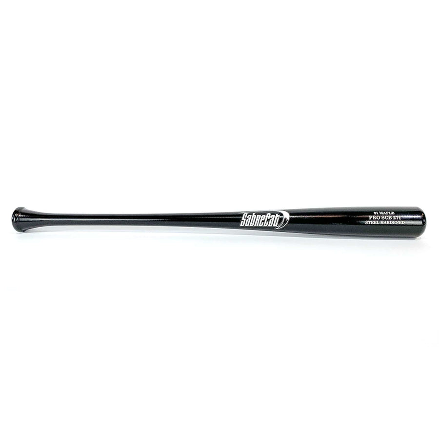 SabreCat Playing Bats Black | White / 31" / (-4) SabreCat SCB 271 Wood Bat | 31" (-4) | Maple
