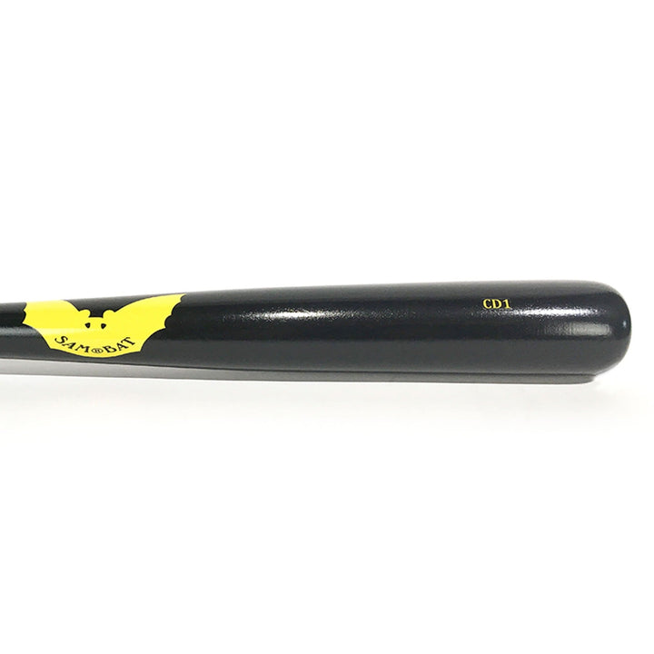 Sam Bats Playing Bats Black | Yellow / 32" / (-2) Sam Bat Model CD1 Wood Baseball Bat | Maple