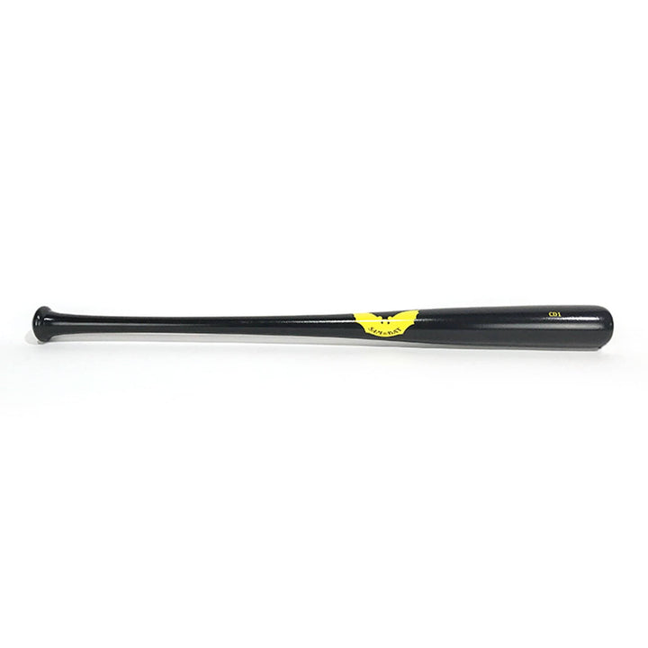 Sam Bats Playing Bats Black | Yellow / 32" / (-2) Sam Bat Model CD1 Wood Baseball Bat | Maple