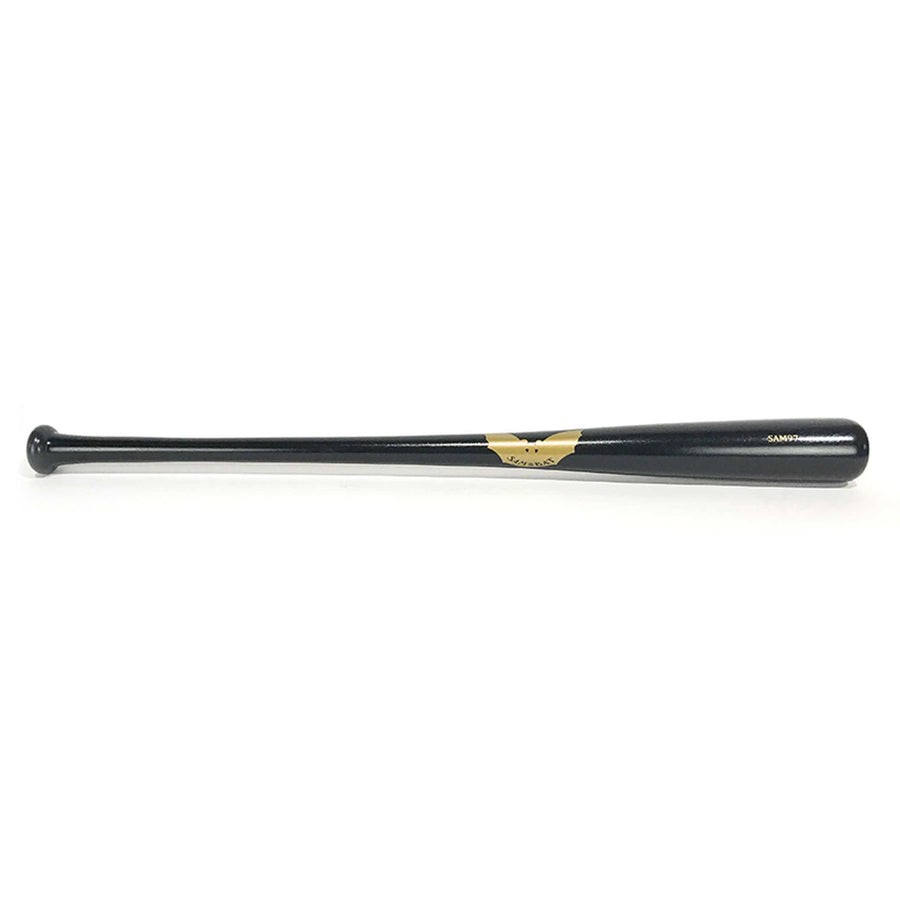Sam Bats Playing Bats Black | Gold / 32" / (-2) Sam Bat Model SAM97 Wood Baseball Bat | Maple