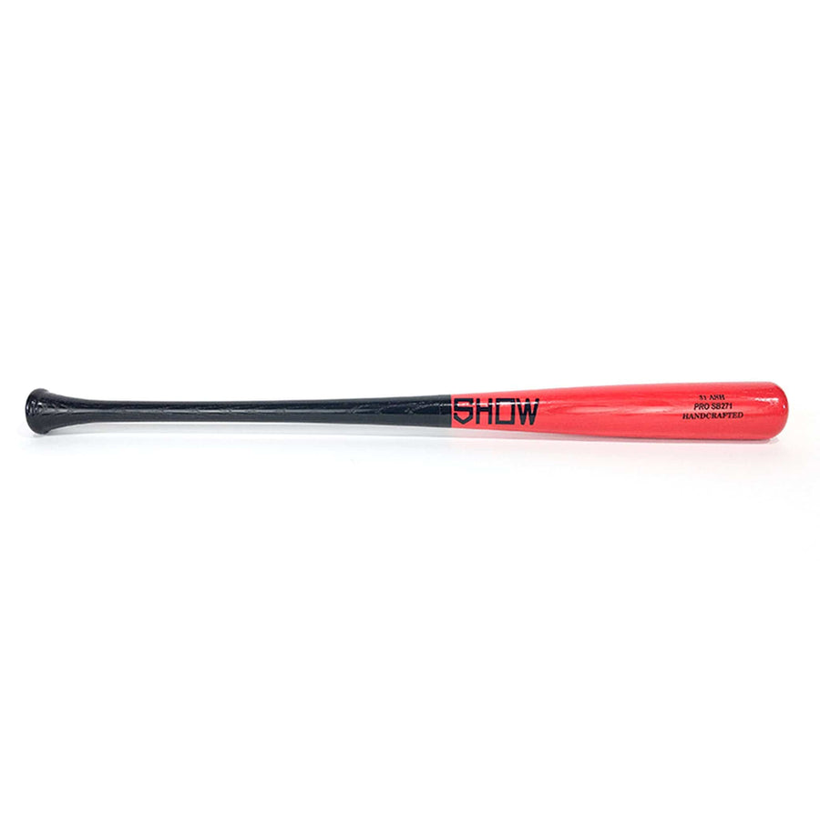 Show Bats Playing Bats Black | Red | Black / 31" / (-4) Show Bats PRO SB271 Wood Baseball Bat | Ash