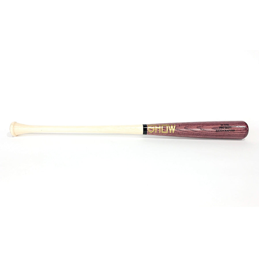 Show Bats Playing Bats Natural | Plum | Gold / 30" / (-4) Show Bats PRO SB271 Wood Bat | 30" (-4) | Ash