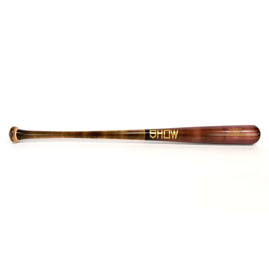 Show Bats Playing Bats Burnt | Maroon | Gold / 30" / (-3) Show Bats PRO SB272 Wood Bat | 30" (-3) | Maple