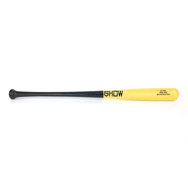 Show Bats Playing Bats Black | Yellow | Black / 32" / (-3) Show Bats PRO TG85 Wood Baseball Bat | Ash