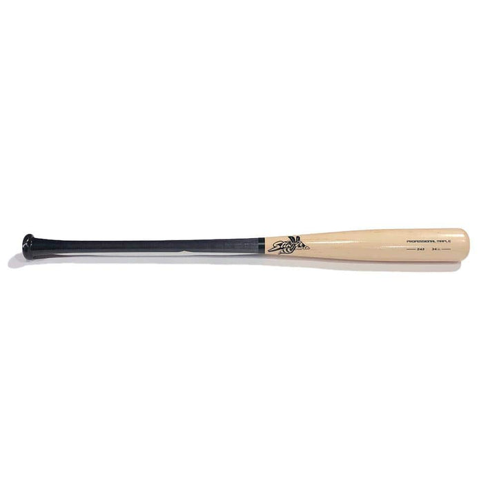 Stinger Bat Co. Playing Bats Black | Natural | Black / 34" / (-2) Stinger Bat Co. 243 Wood Baseball Bat | Maple