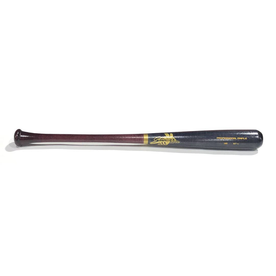 Stinger Bat Co. Playing Bats Maroon | Black | Gold / 27" / (-6) Stinger Bat Co. Model YB Youth Wood Bat | 27" (-6) | Maple