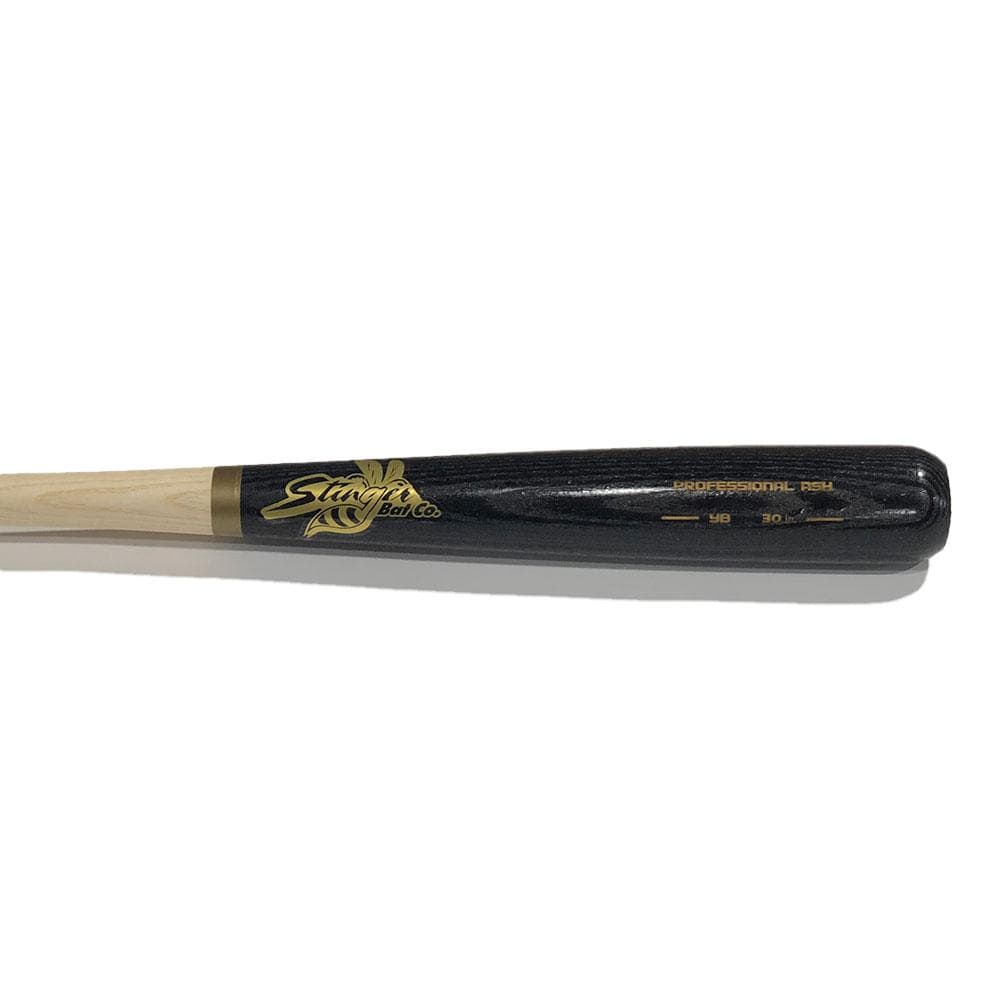 Stinger Bat Co. Playing Bats Natural | Black | Gold / 30" / (-10) Stinger Bat Co. YB Wood Baseball Bat | Ash