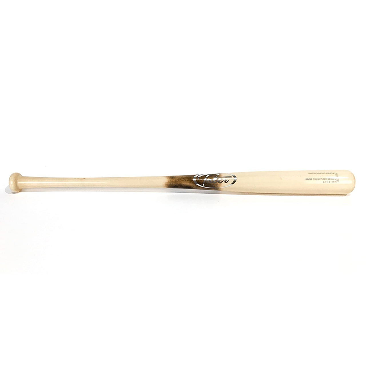 Tater Bats Playing Bats Natural | Burnt | Silver / 34" / (-3) Tater Bats Model TB-141 Pro Wood Baseball Bat | Maple