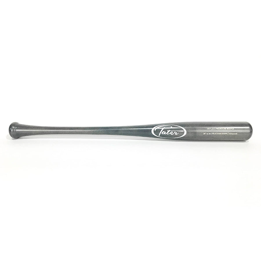 Tater Bats Playing Bats Grey | White / 28" / (-5) Tater Bats Model TB-C22 Wood Bat | 28" (-5) | Maple