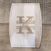 Thumbnail for The Wood Bat Factory Cutting Board 12x9 Custom Engraved Maple Cutting Board