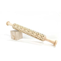 Thumbnail for Rolling Pins The Wood Bat Factory Baseball Handle Rolling Pin