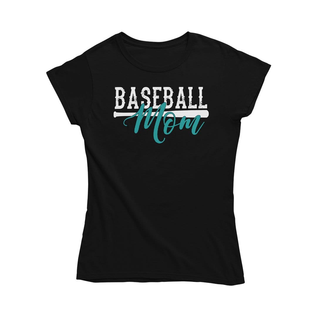 Womens Shirts The Wood Bat Factory Baseball Mom Women's Tee