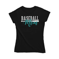 Thumbnail for Womens Shirts The Wood Bat Factory Baseball Mom Women's Tee