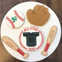Thumbnail for The Wood Bat Factory Cookie Cutters Baseball Shape Cookie Cutter Set