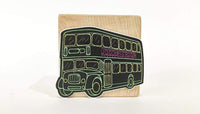 Thumbnail for The Wood Bat Factory Novelties Black Double Decker Bus Stickers