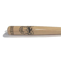 Thumbnail for The Wood Bat Factory Trophy Bats Custom Engraved & Hand Painted Angry Ape Wood Trophy Bat