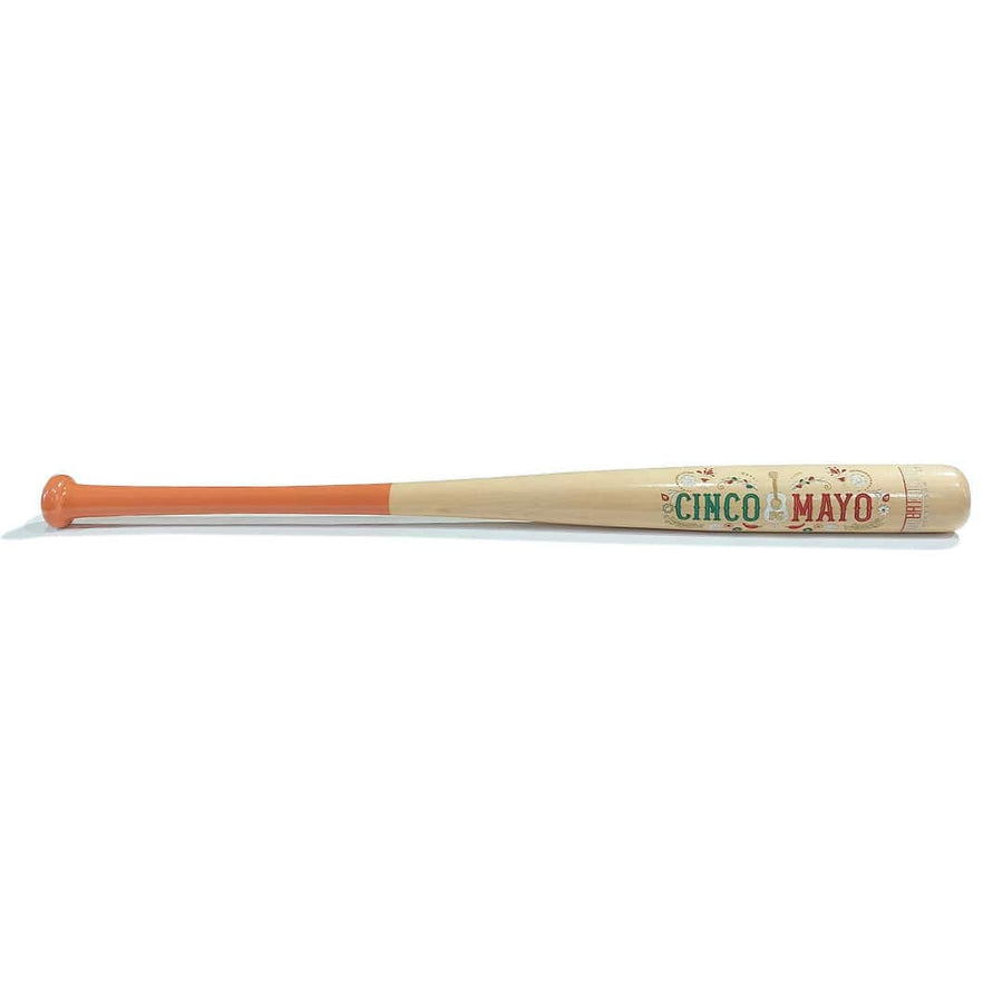 The Wood Bat Factory Trophy Bats Custom Engraved & Hand Painted Cinco De Mayo Trophy Bat