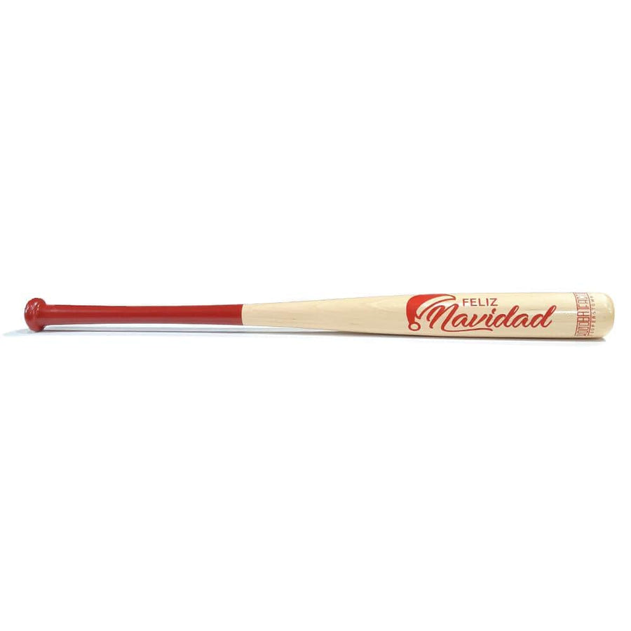 Trophy Bats The Wood Bat Factory Custom Engraved & Hand Painted Feliz Navidad Trophy Bat