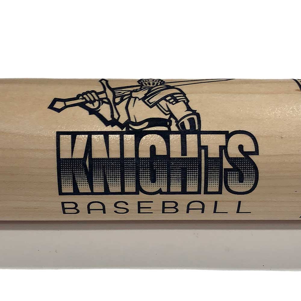 The Wood Bat Factory Trophy Bats The Wood Bat Factory Trophy Bat - Custom Engraved & Hand Knights Baseball