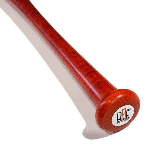 The Wood Bat Factory Trophy Bats Custom Engraved & Hand Painted Pisces Curly Red Trophy Bat
