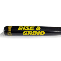 Thumbnail for The Wood Bat Factory Trophy Bats Custom Engraved & Hand Painted Rise & Grind Wood Trophy Bat
