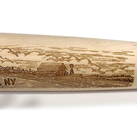 Thumbnail for The Wood Bat Factory Trophy Bats The Wood Bat Factory Trophy Bat - Custom Engraved, Natural Cooperstown Countryside Bat