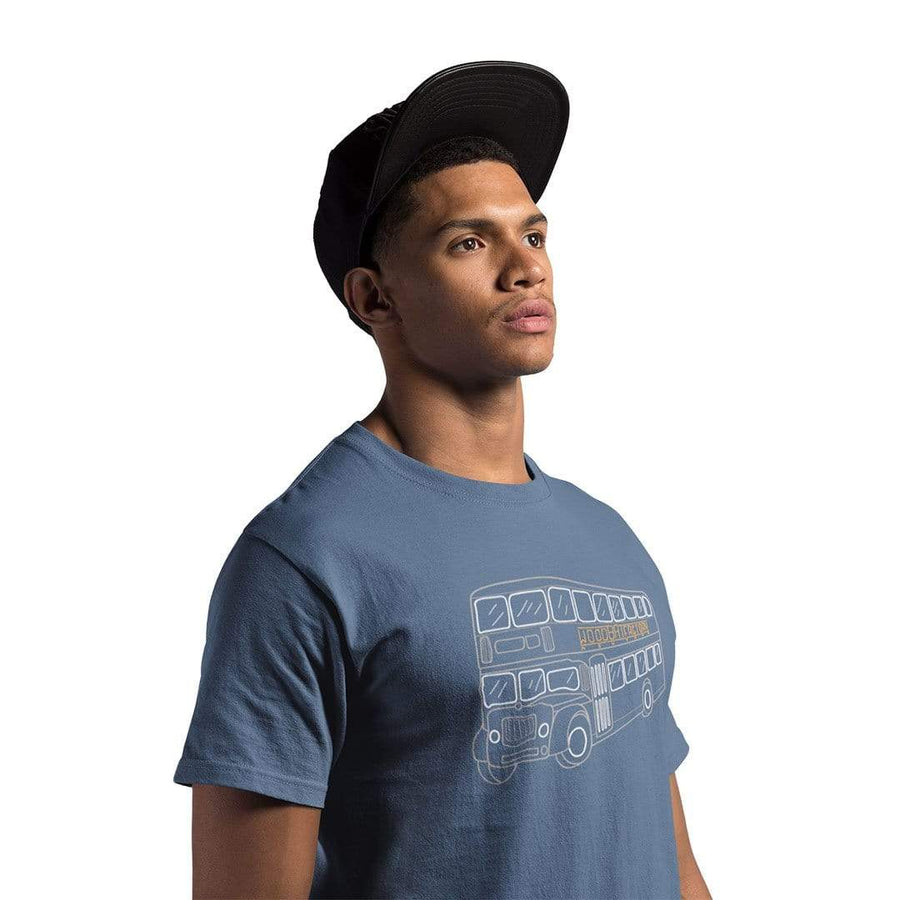 Apparel The Wood Bat Factory Double Decker Bus Men's Tee