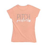 Thumbnail for Apparel The Wood Bat Factory Pitch Perfect Women's Tee