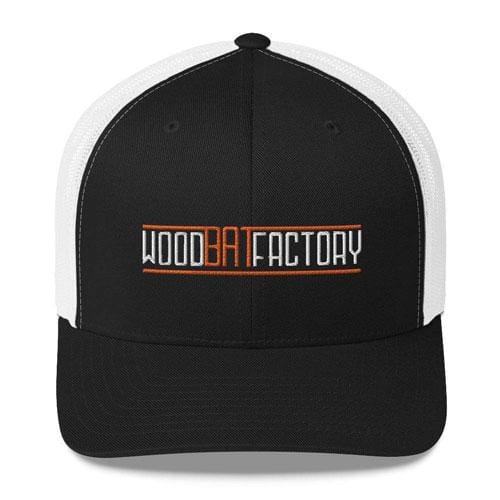 The Wood Bat Factory Apparel Black/White The Wood Bat Factory Trucker Hat
