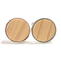 Thumbnail for The Wood Bat Factory Cuff Links Maple Wood Cuff Links