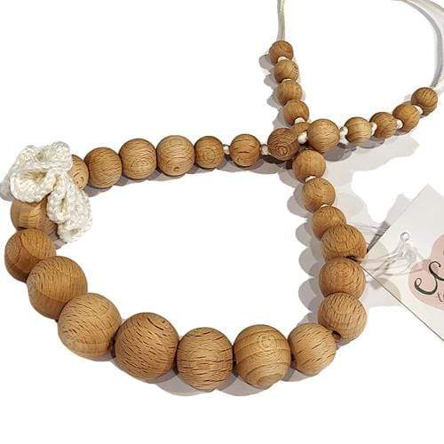 The Wood Bat Factory Necklace Wooden Teething Necklace