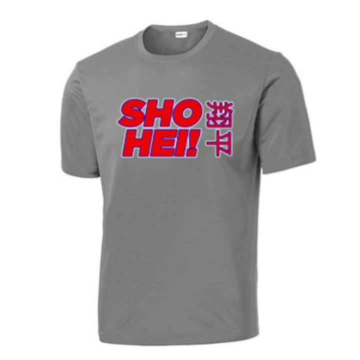 Youth The Wood Bat Factory Youth Sho Hei Dry Fit Tee - Grey
