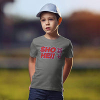Thumbnail for Apparel The Wood Bat Factory Youth Sho Hei Dry Fit Tee - Grey