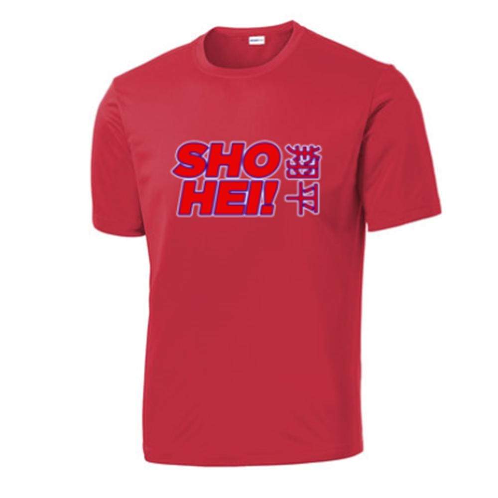 Apparel The Wood Bat Factory Youth Sho Hei Dry Fit Tee - Red