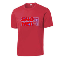 Thumbnail for Apparel The Wood Bat Factory Youth Sho Hei Dry Fit Tee - Red