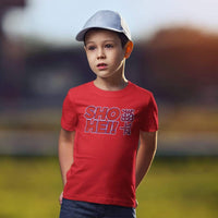 Thumbnail for Apparel The Wood Bat Factory Youth Sho Hei Dry Fit Tee - Red