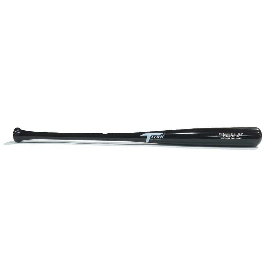 Titan Bats Playing Bats Black | White / 32.5" (-2) Titan Bats Model C1:11 Wood Bat | Birch | 32.5" (-2) | Black/White
