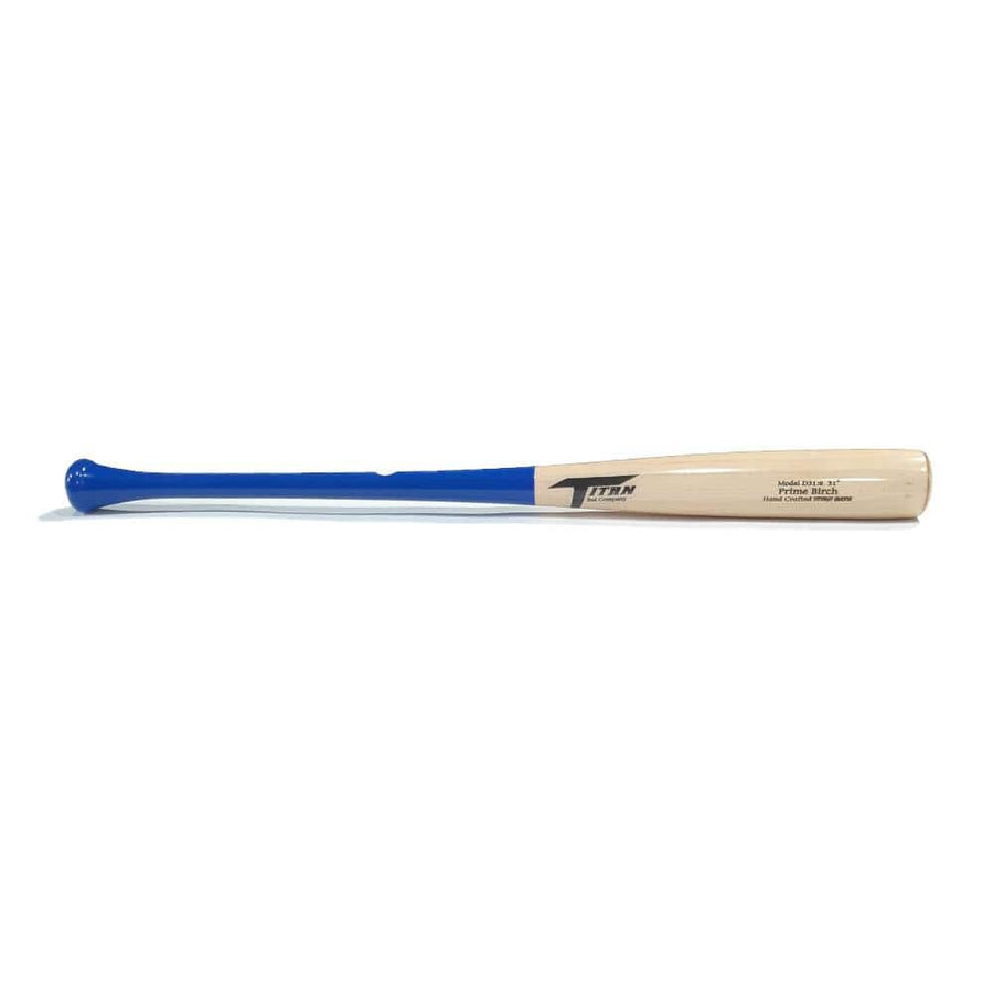 Titan Bats Playing Bats Blue | Natural | Black / 31" (-3) Titan Bats Model D31:6 Wood Bat | Birch | 31" (-3)