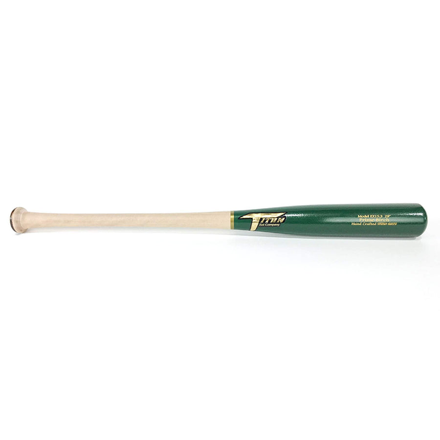 Playing Bats Titan Bats Titan Bats Model EX15:3 Wood Bat | Birch