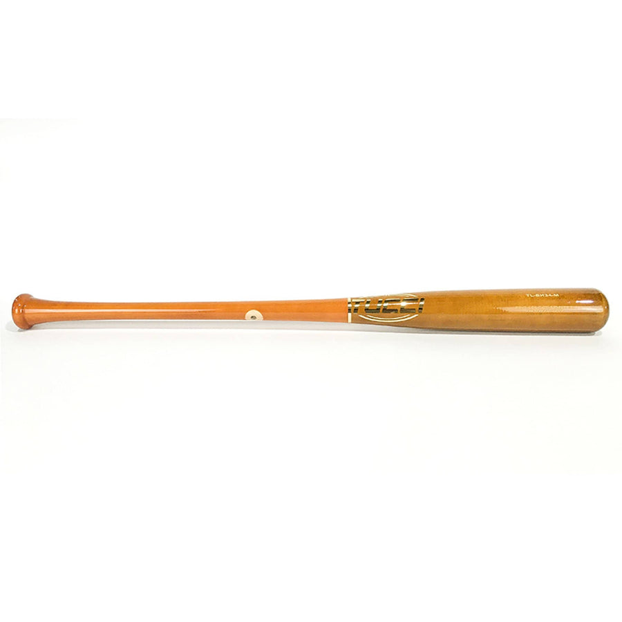 Tucci Lumber Bats Playing Bats Orange | Brown | Gold / 32" / (-3) Tucci Lumber BH34 Wood Baseball Bat | Maple