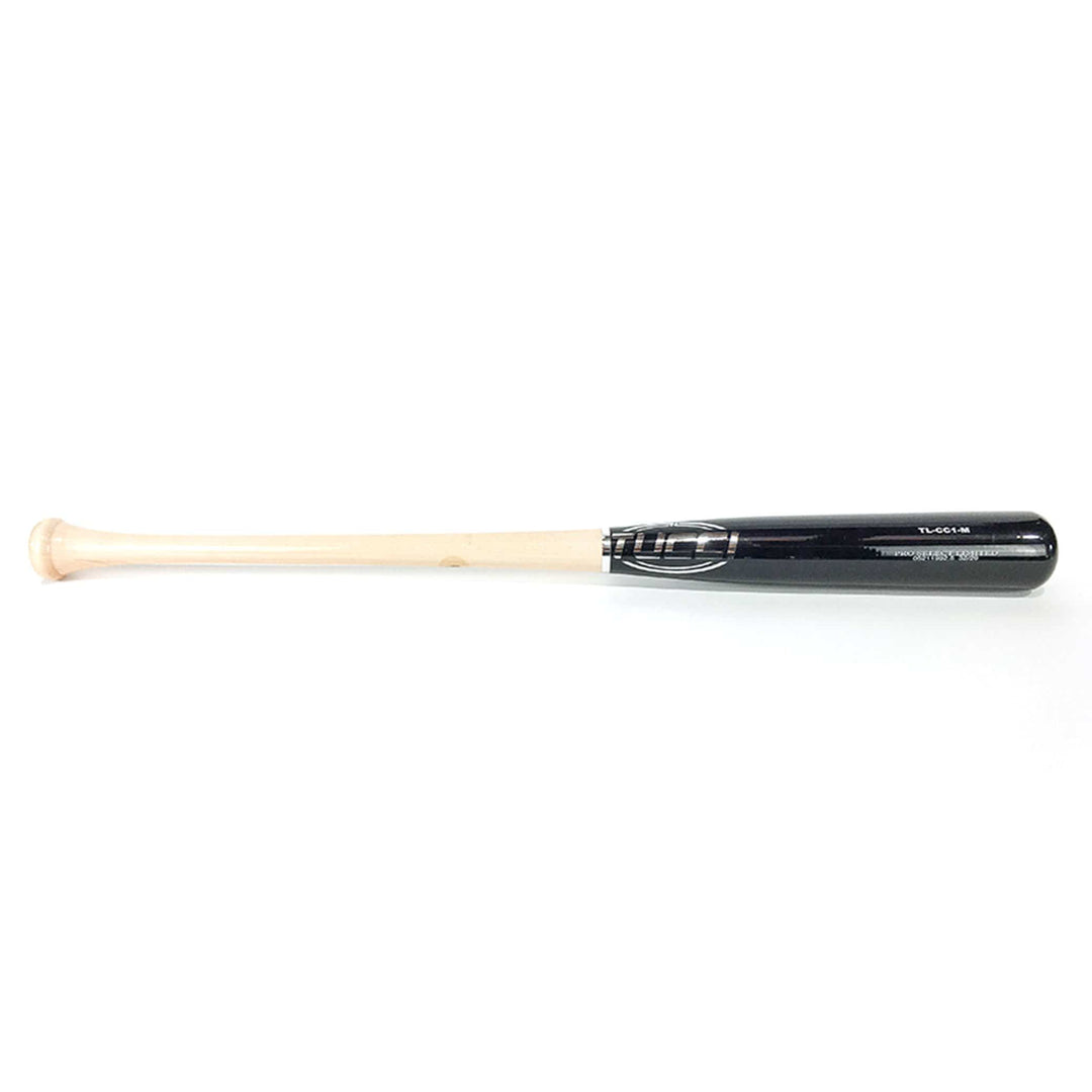 Tucci Lumber Bats Playing Bats Natural (uncoated) | Black | Silver / 32" / (-3) Tucci Lumber CC1 Wood Baseball Bat | Maple