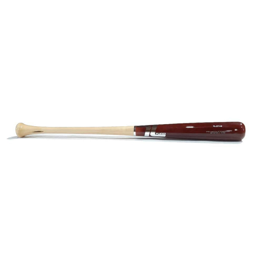 Tucci Lumber Bats Playing Bats Natural | Mahogany | Chrome / 31" (-3) Tucci Lumber TL-271 Wood Bat | Maple | 31" (-3) | Natural/Mahogany/Chrome