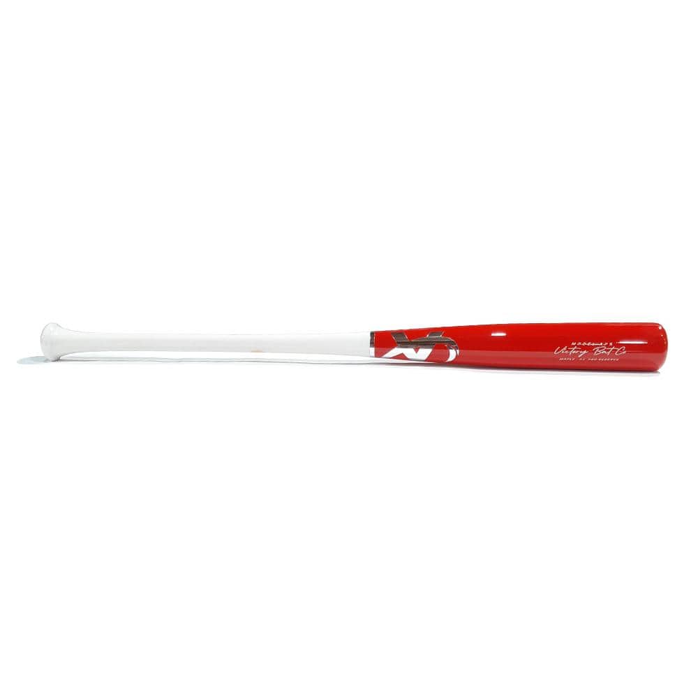 Victory Bat Co. Playing Bats White | Red | Silver / 33" (-3) Victory Model AP5 Wood Bat | Maple | 33" (-3) | White/Red/Silver