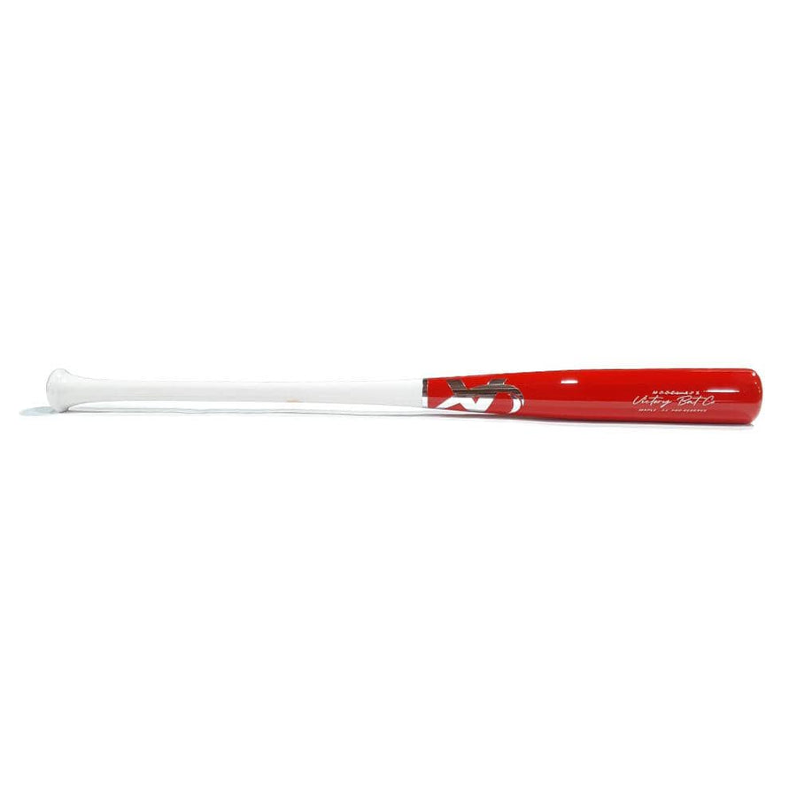 Victory Bat Co. Playing Bats White | Red | Silver / 33" (-3) Victory Model AP5 Wood Bat | Maple | 33" (-3) | White/Red/Silver