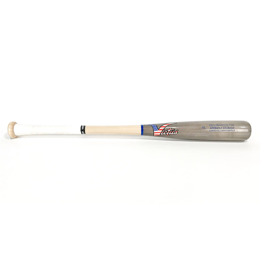 Victus Playing Bats Natural | Grey | USA Logo / 28" / (-5) Victus TS2 Pro Reserve Wood Bat | 28" (-5) | Maple