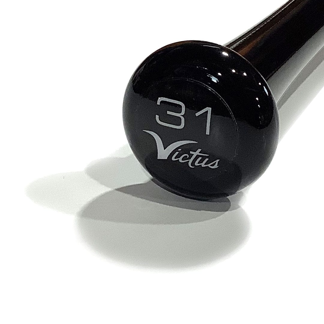 Victus Playing Bats Victus V-Cut Custom Crafted Pro Reserve Wood Baseball Bat | Maple | 31" (-3) Blk/Gry