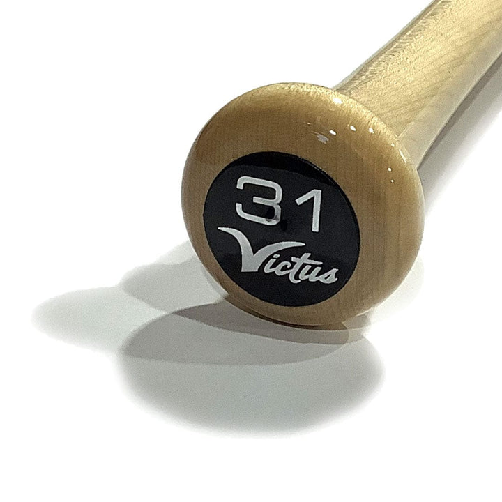 Victus Playing Bats Victus V-Cut Custom Crafted Pro Reserve Wood Baseball Bat | Maple | 31" (-4) Nat/Blk