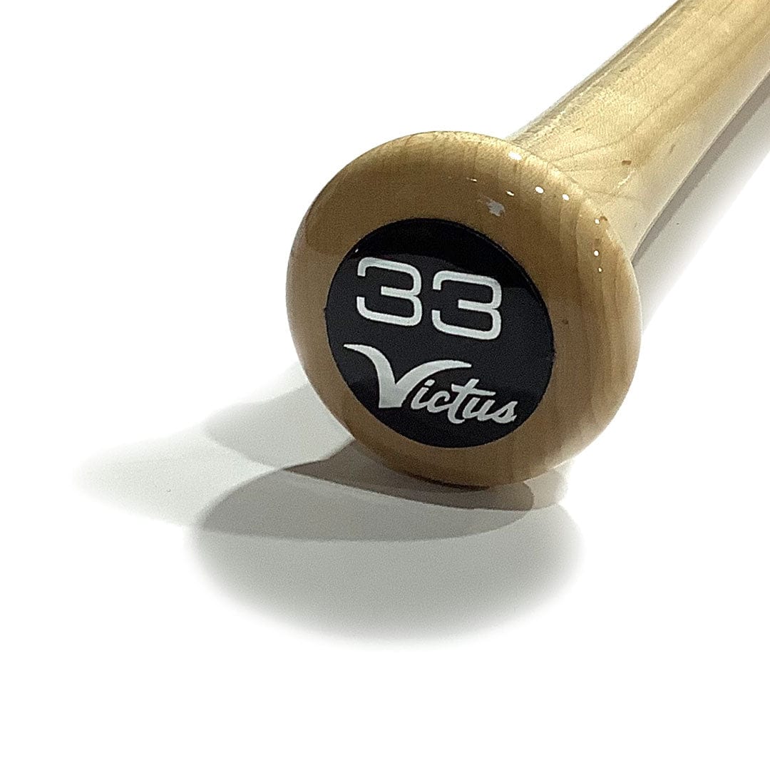 Victus Playing Bats Victus V-Cut Custom Crafted Pro Reserve Wood Baseball Bat | Maple | 33" (-2) Nat/Blk