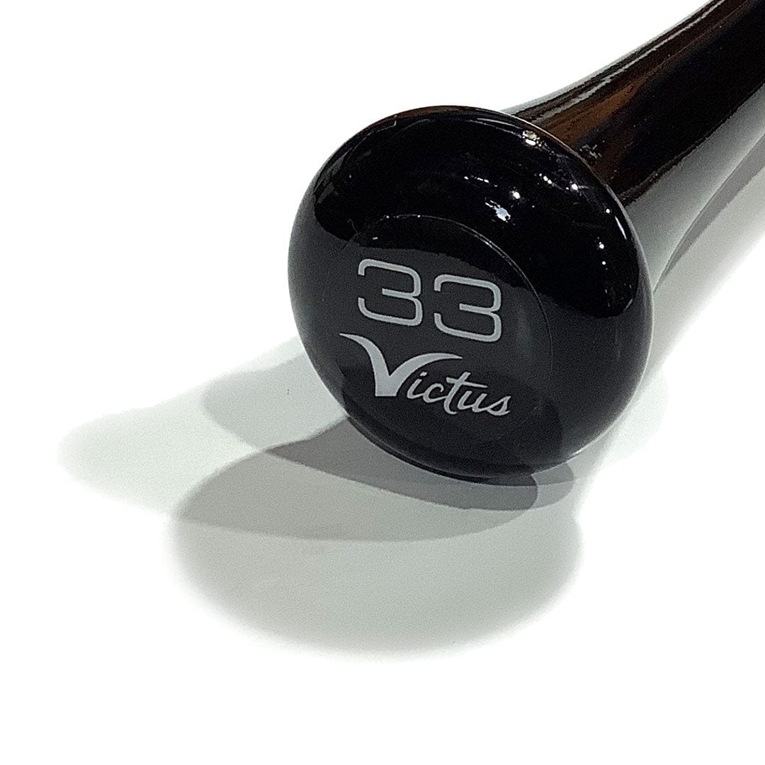 Victus Playing Bats Victus V-Cut Custom Crafted Pro Reserve Wood Baseball Bat | Maple | 33" (-3) Blk/Gry